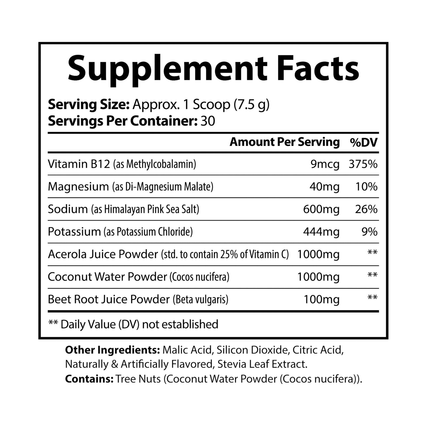Electrolyte Supplement (225g, 7.9oz)