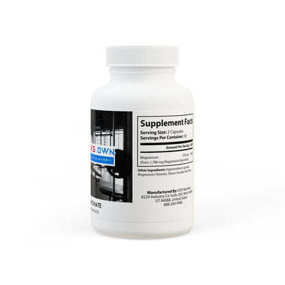 Magnesium Glycinate Supplement (60 Capsules)