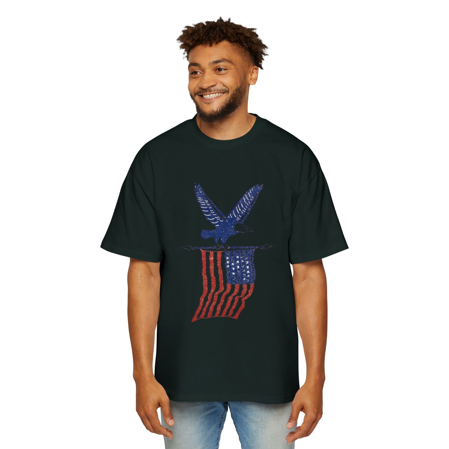 Patriotic Oversized Tee