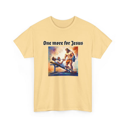 One More for Jesus Cotton Tee