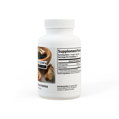 Ashwagandha and Black Pepper Supplement