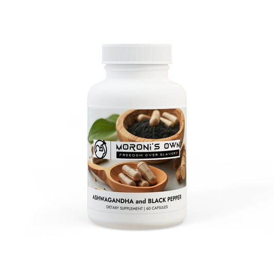 Ashwagandha and Black Pepper Supplement